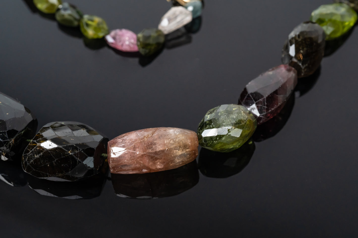 COLLANA TORMALINE NATURALI RARE