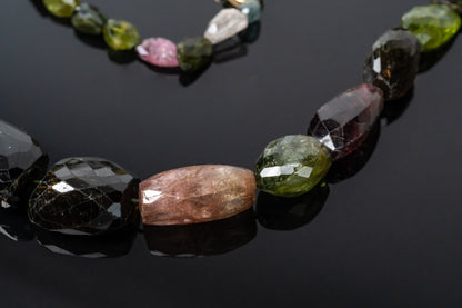 COLLANA TORMALINE NATURALI RARE