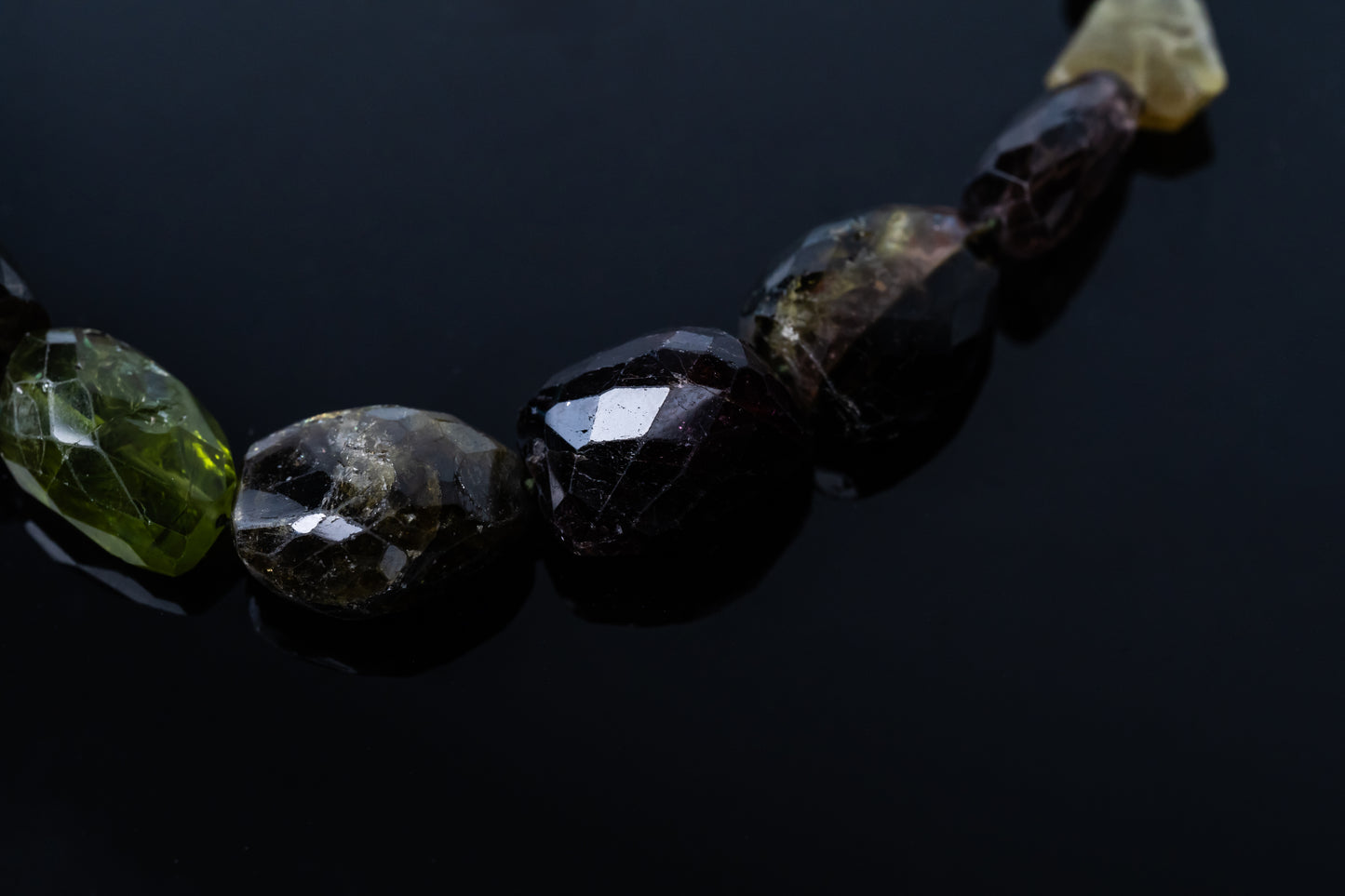 COLLANA TORMALINE NATURALI RARE